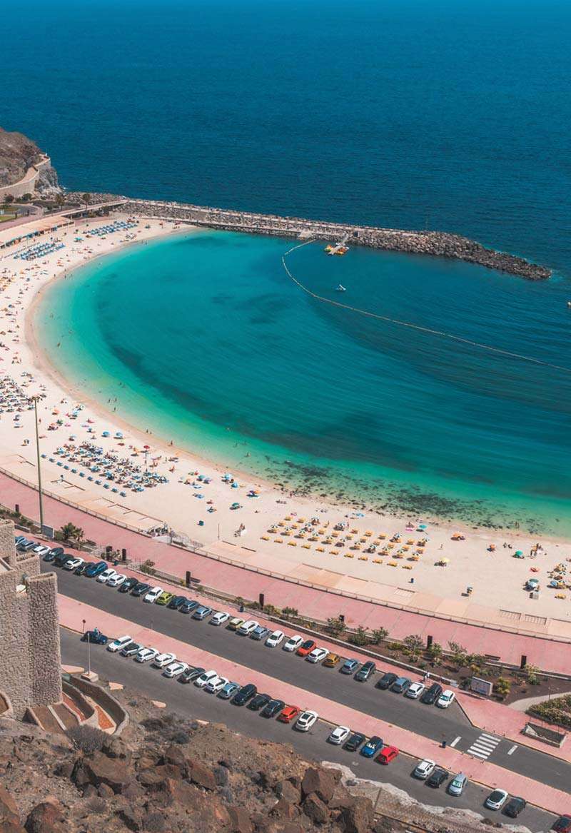 Playa de Amadores en Puerto Rico